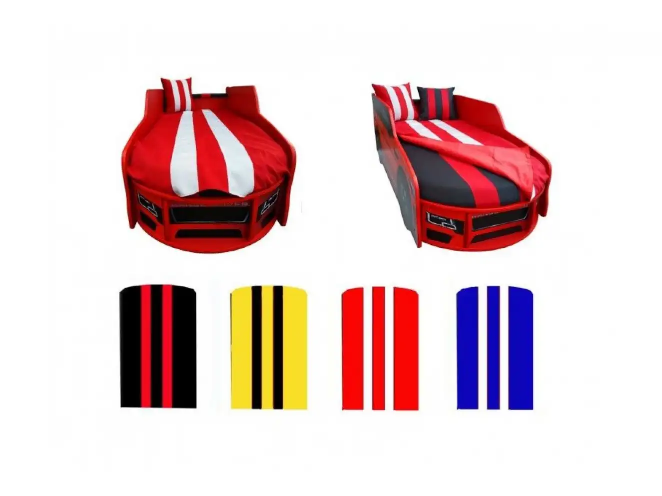 Акція Ліжко машина Преміум БМВ колір чорний + акція за 1грн