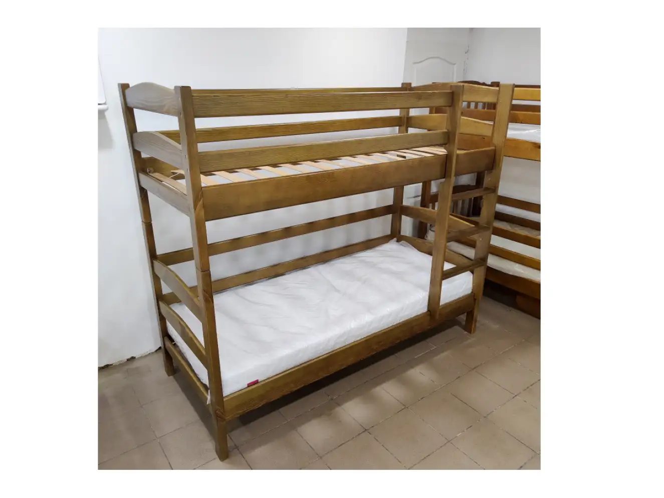 Кровать двухъярусная Виктория (ольха) Тонированная Кровать двухъярусная Виктория (ольха) Тонированная