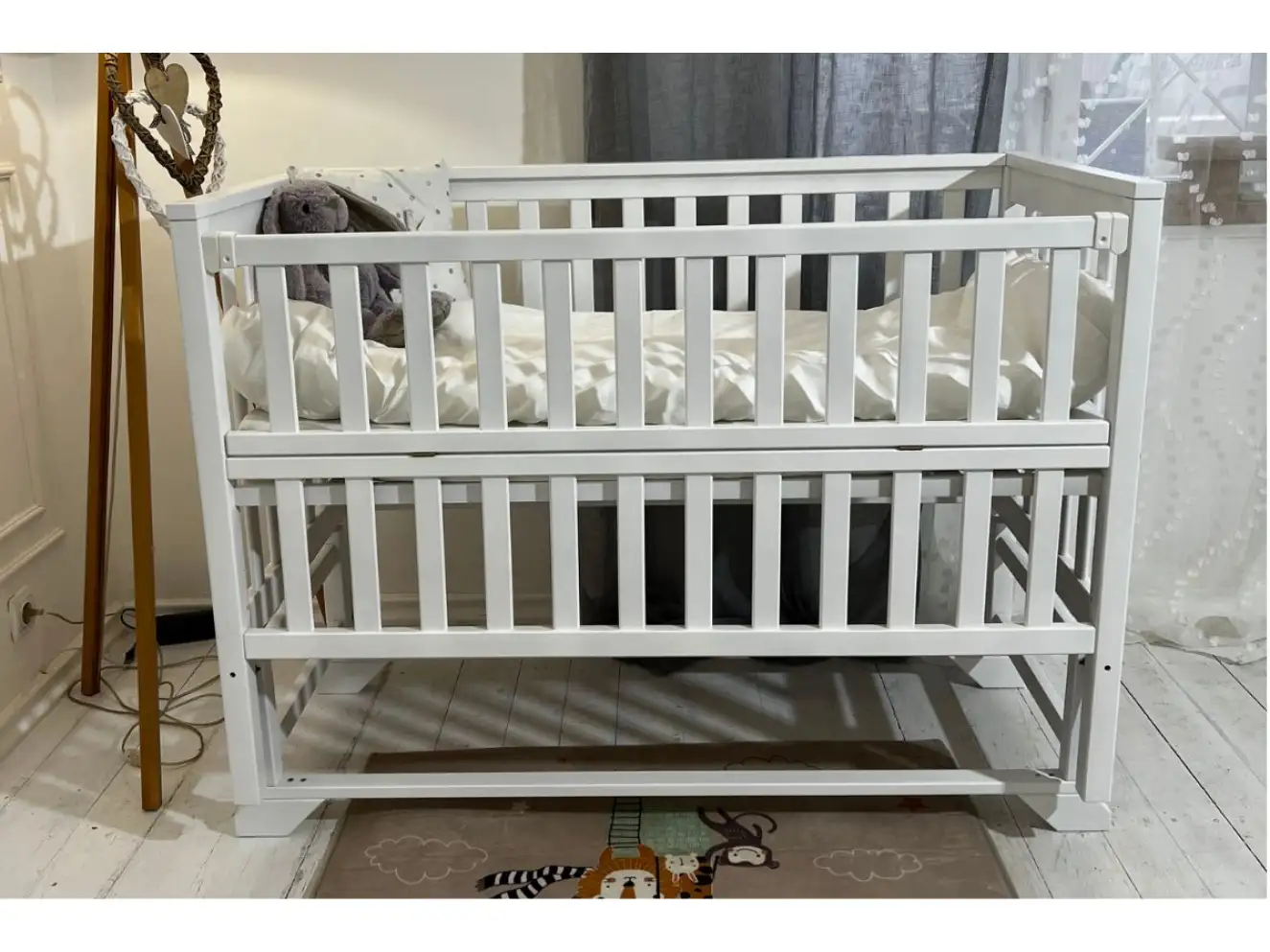 Ліжечко для малюків Alex (Алекс) Колір Білий