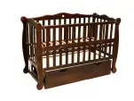 Кроватка для малышей Natali (Натали) Цвет Орех