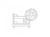 Переглянути Двоярусні ліжка з ЛДСП