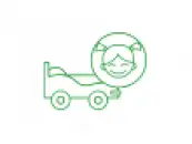 Переглянути Ліжко-машинка для дівчинки