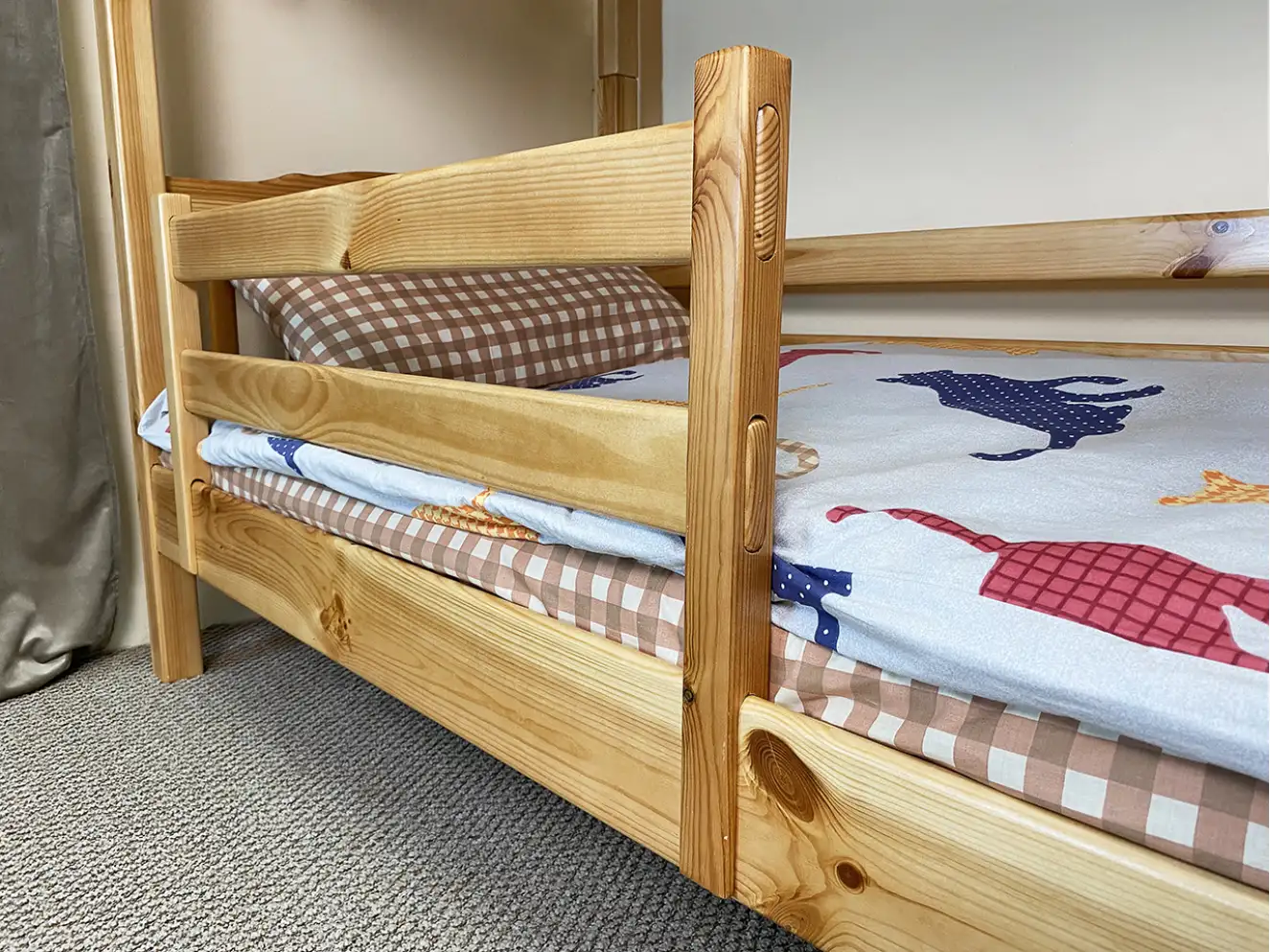 Дерев`яне двоярусне ліжко Бай-Бай (Тоноване)