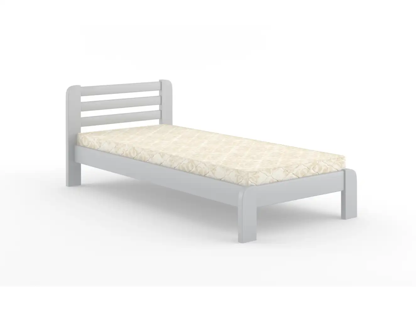 Кровать подростковая с дерева Ливия Цвет RAL