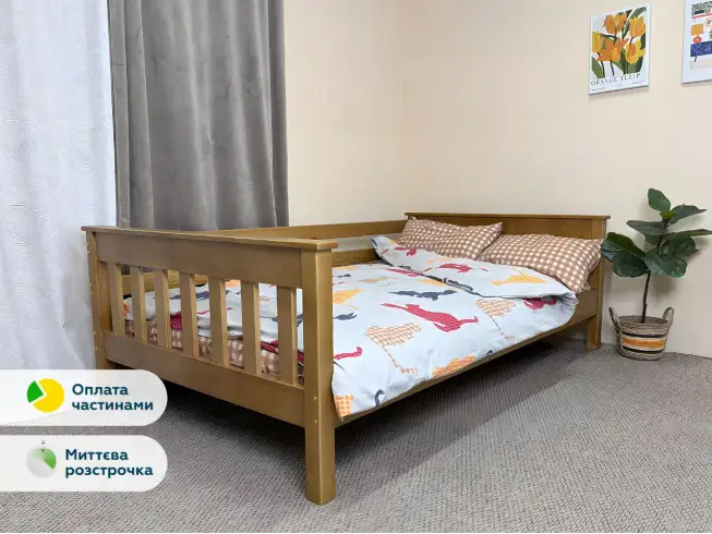 Ліжко Скандинавія Літл Колір Тонований