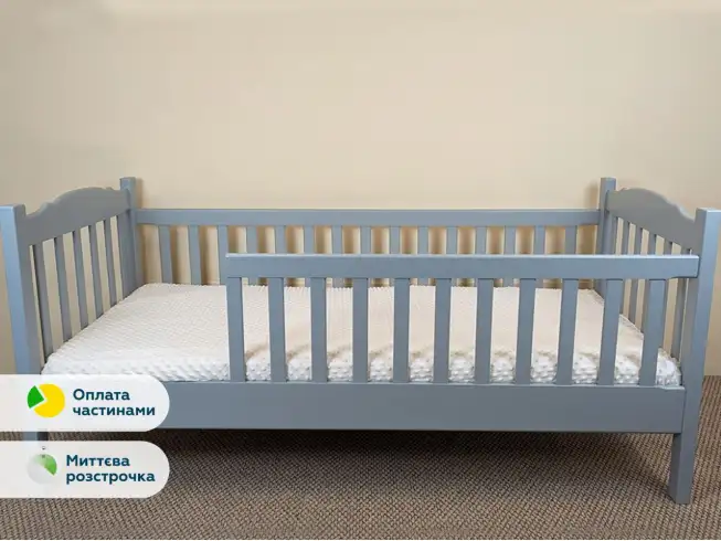 Дитяче ліжко з бортиком Карина Колір RAL сірий