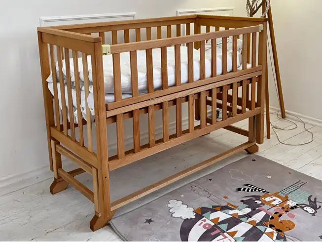 Ліжечко для малюків Alex (Алекс) Колір Натуральний