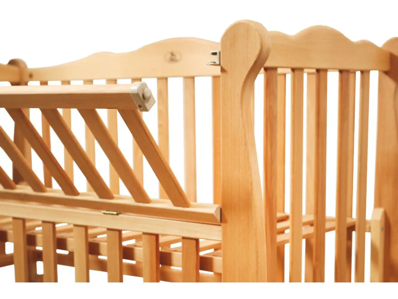 Ліжечко для малюків Natali (Наталі) Колір Натуральний