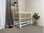 Кроватка детская Сказка Цвет Белый с натуральным