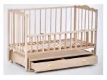 Дитяче ліжечко Ангеліна Колір Натуральний