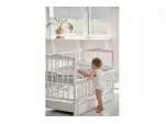 Кроватка детская Ангелина Цвет Белый