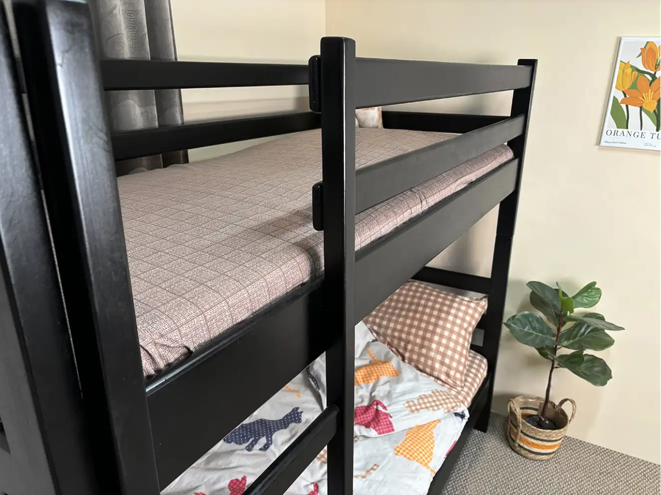 Двухъярусная кровать Классика (ольха) Тонированная