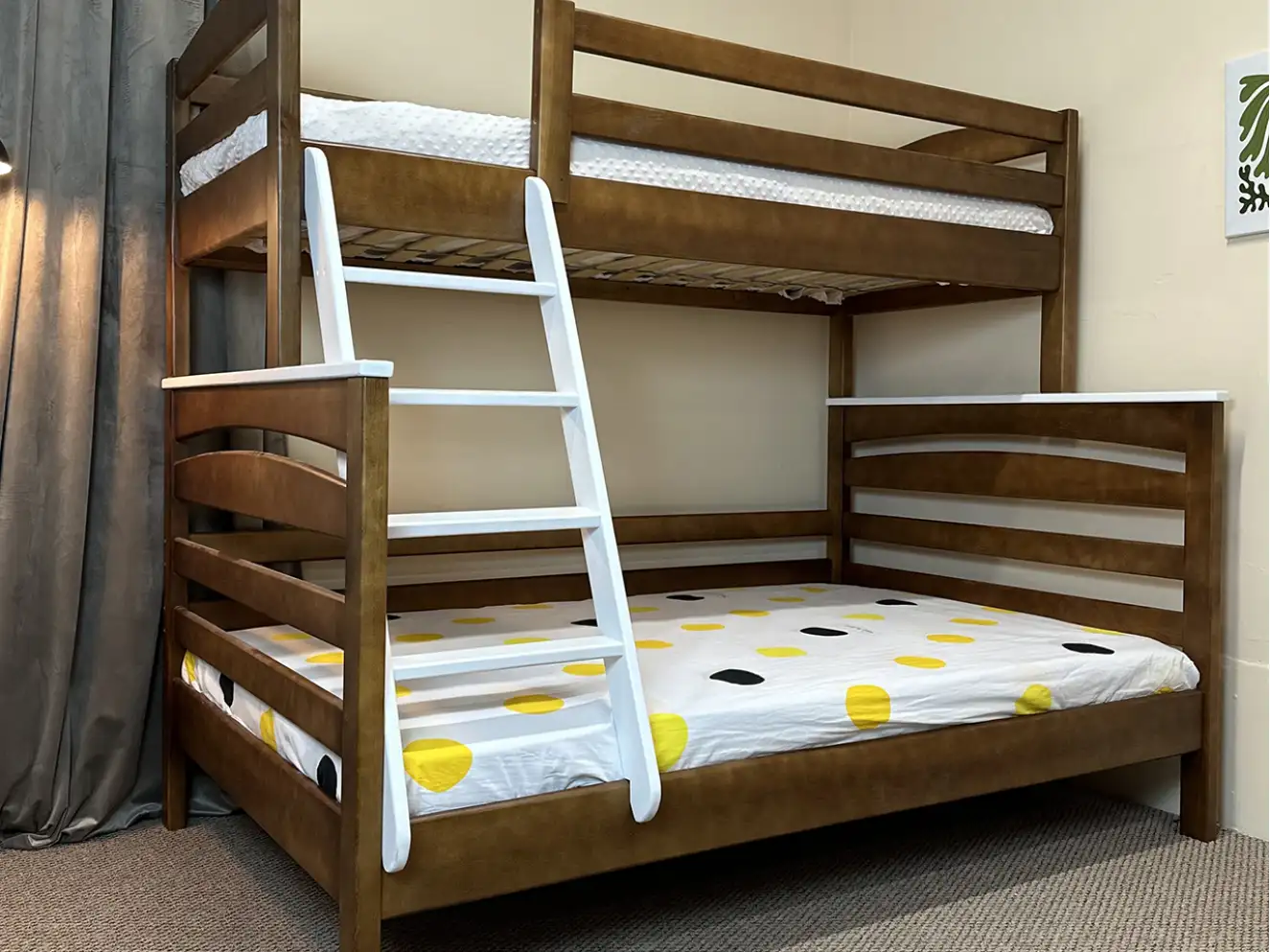 Двухъярусная семейная кровать Кай (ольха)