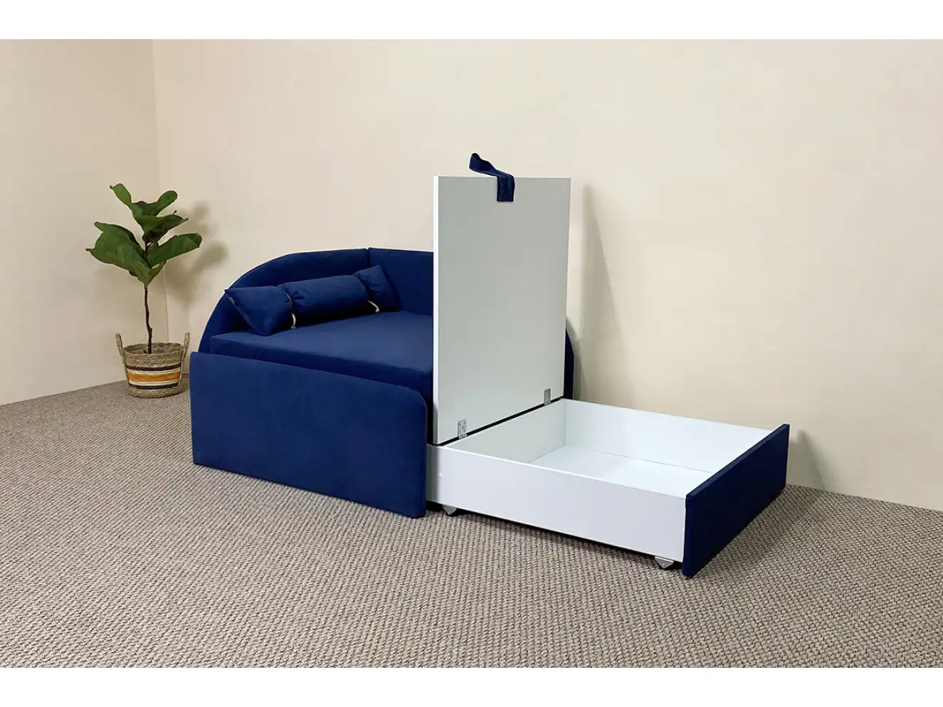 Крісло дитяче розкладне Ріо / RIO колір темно-синій