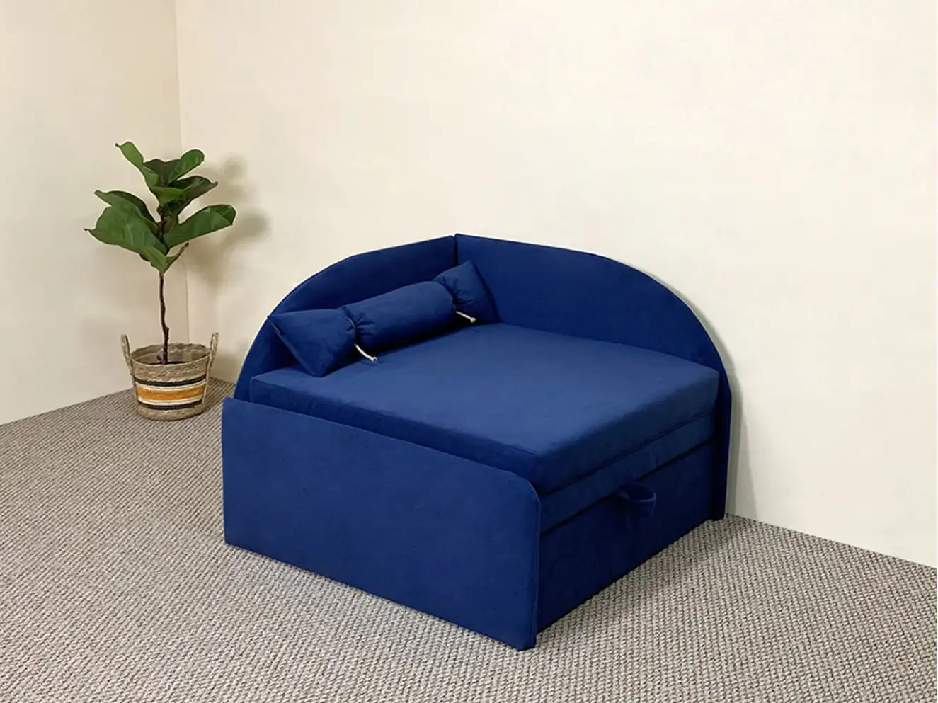 Крісло дитяче розкладне Ріо / RIO колір темно-синій