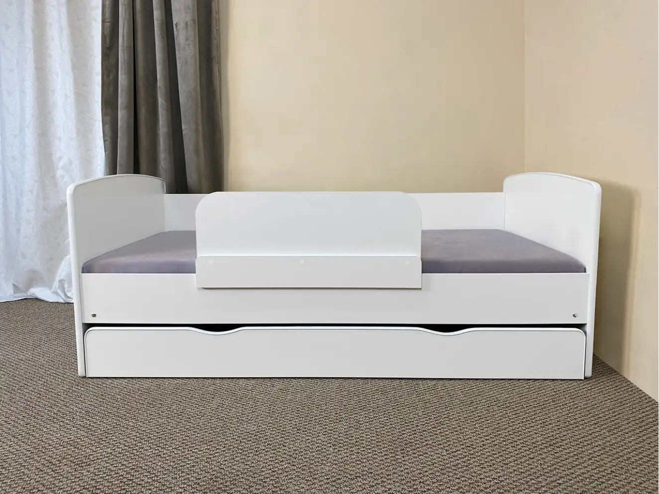 Детская кровать с матрасом Альф + акция бортик в подарок