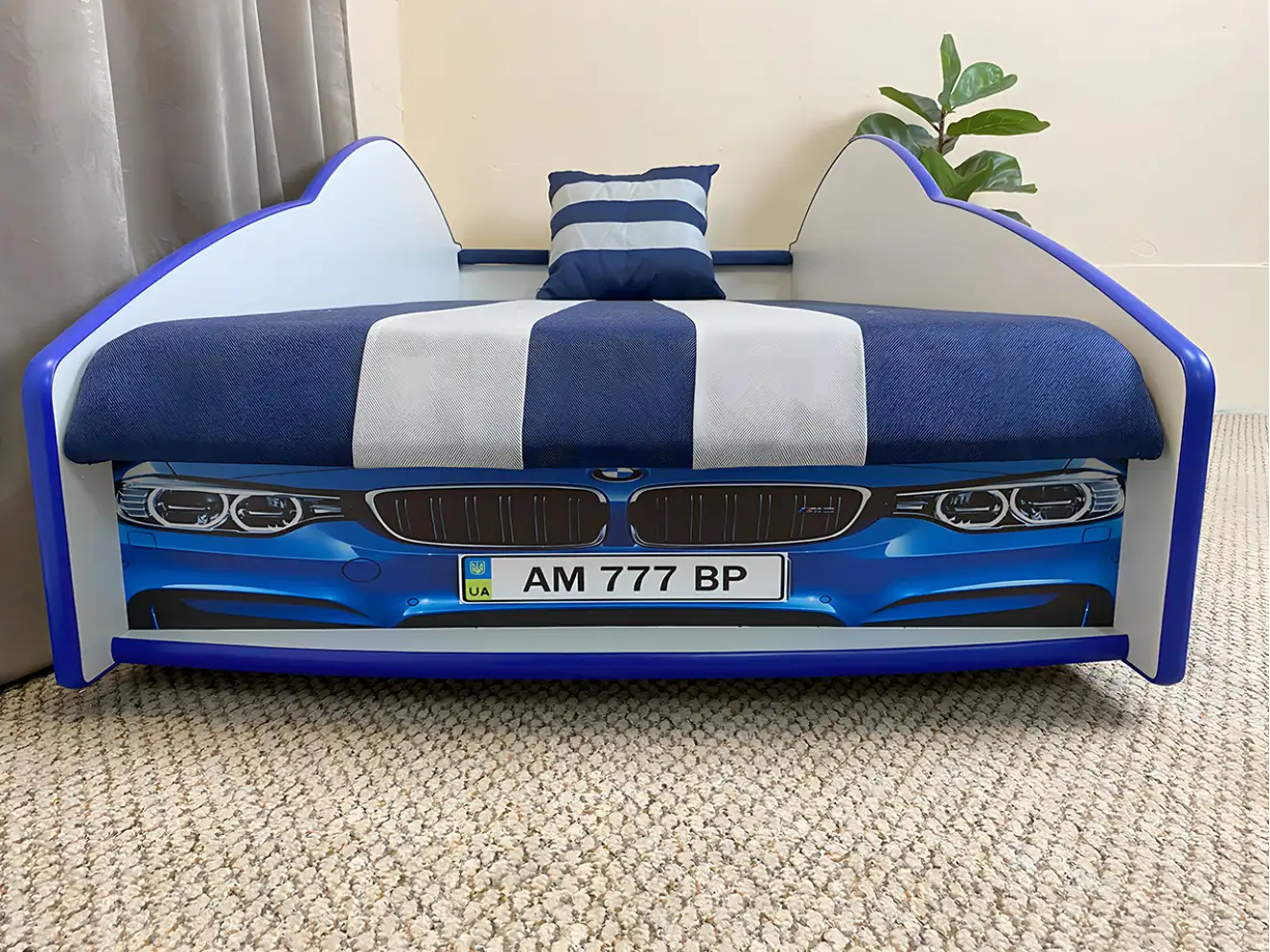 Акція Ліжко машина Еліт БМВ Колір Синій + акція за 1грн Акція Ліжко машина Еліт БМВ Колір Синій + акція за 1грн
