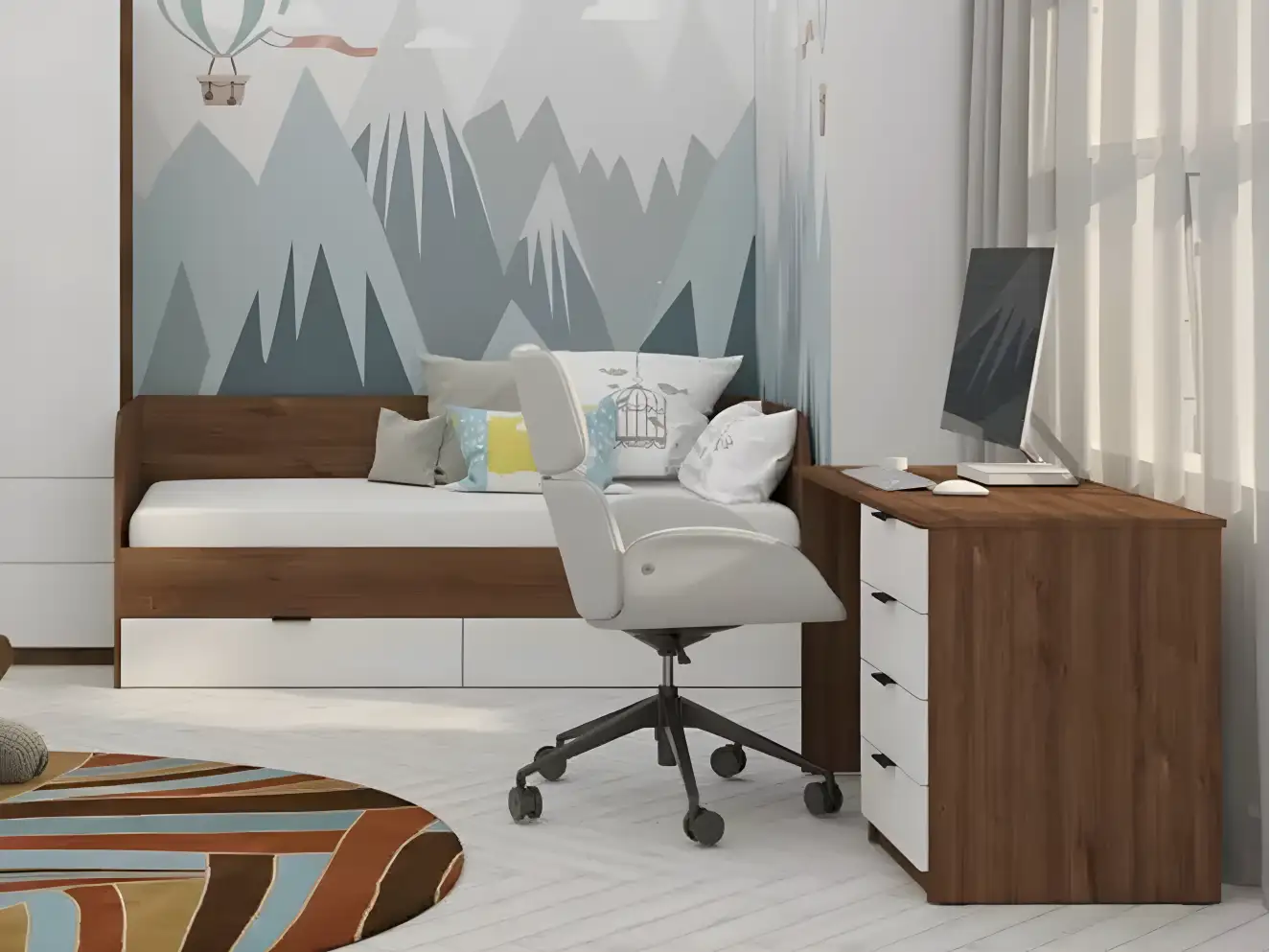 Стіл Джуніор / Junior з 4 шухлядами