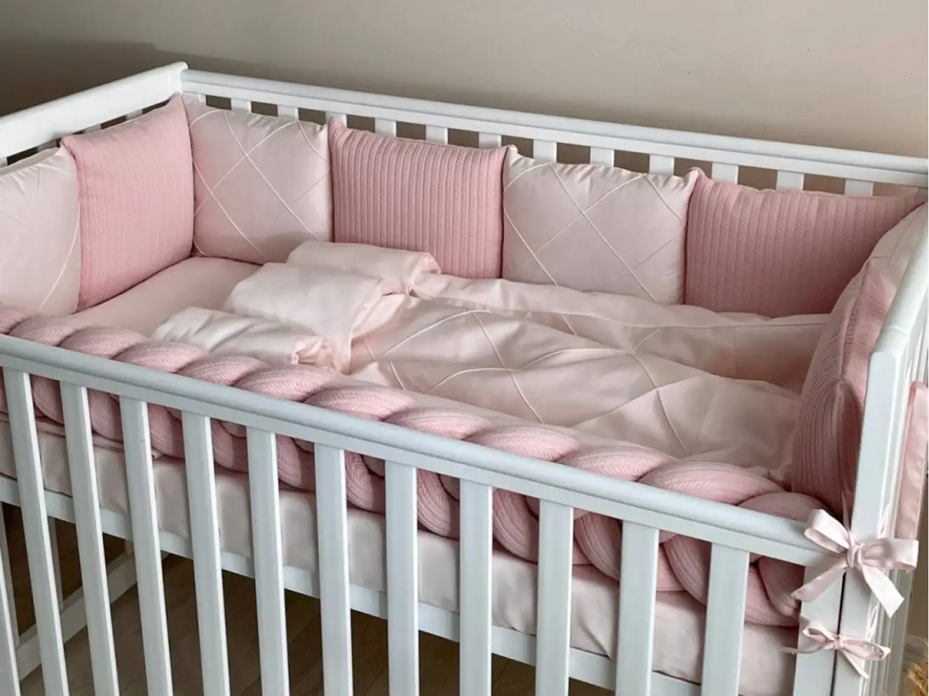 Комплект постельного белья DreamLand пудра 