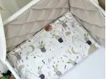 Комплект постільної білизни Baby Mix Зайці на драбинці бежевий
