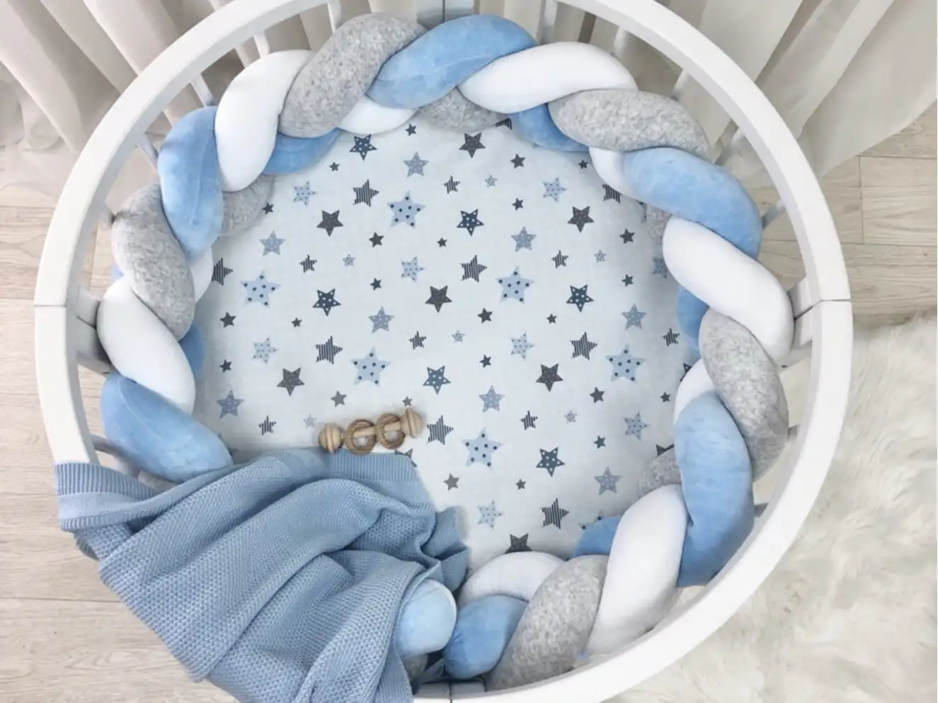 Простынь детская Старс голубой Простынь детская Старс голубой