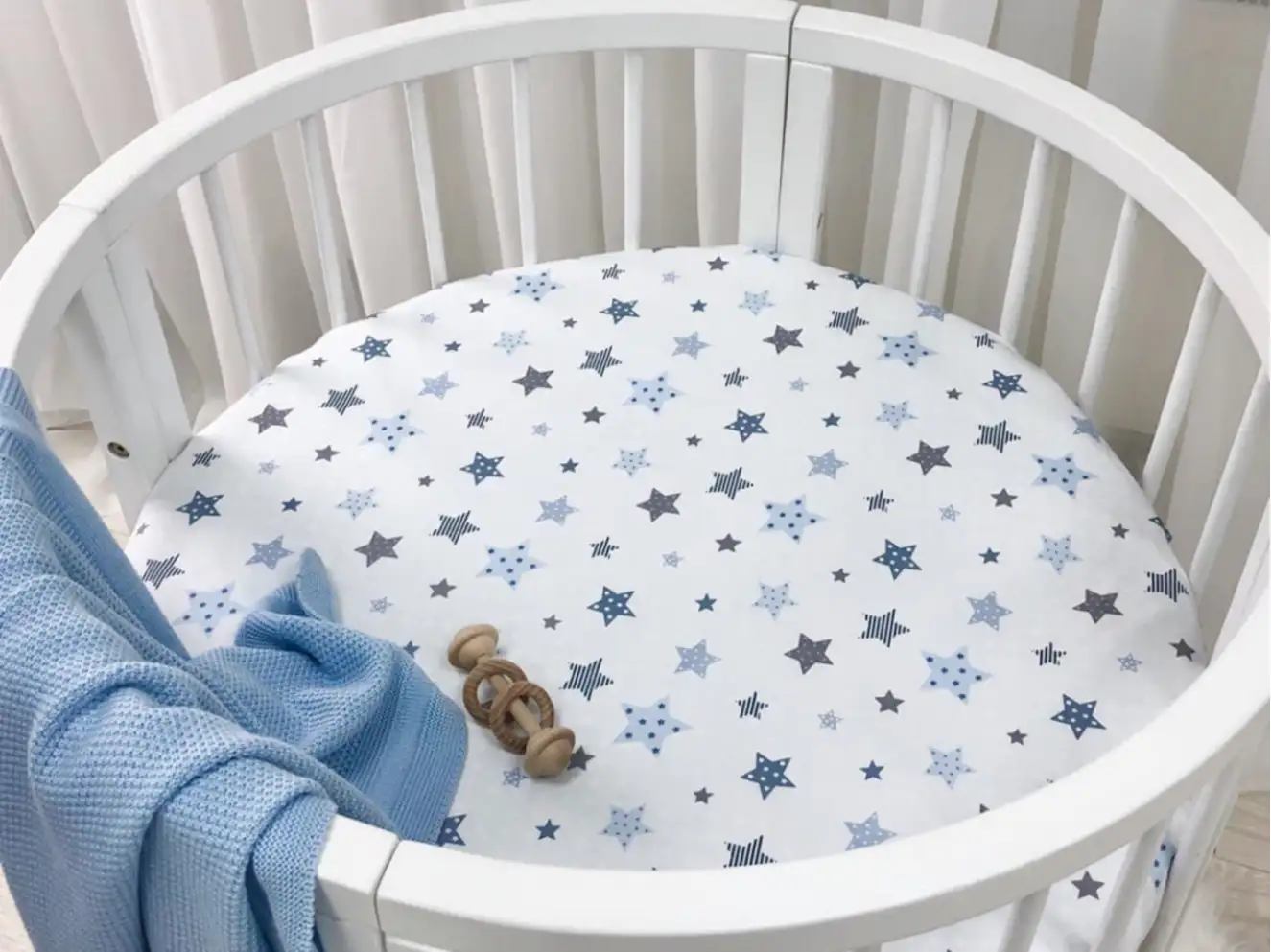 Простынь детская Старс голубой Простынь детская Старс голубой