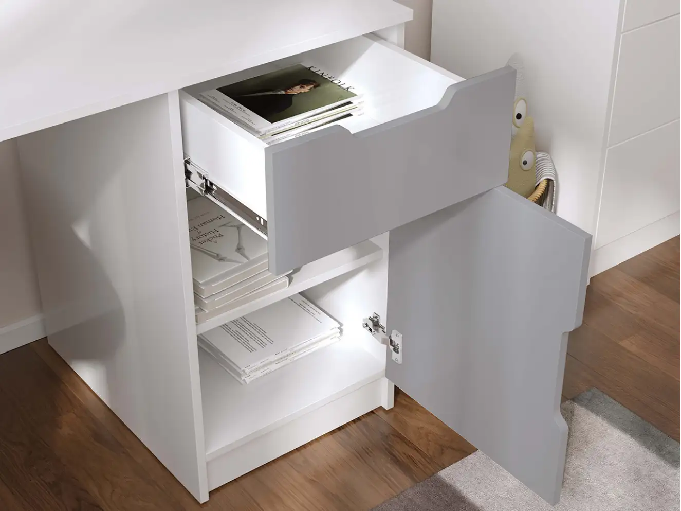 Письменный стол со шкафом Лондон / London