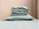 Комплект постельного белья варёный хлопок мятный