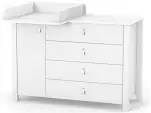 Комод Верес Монако 1200 колір білий