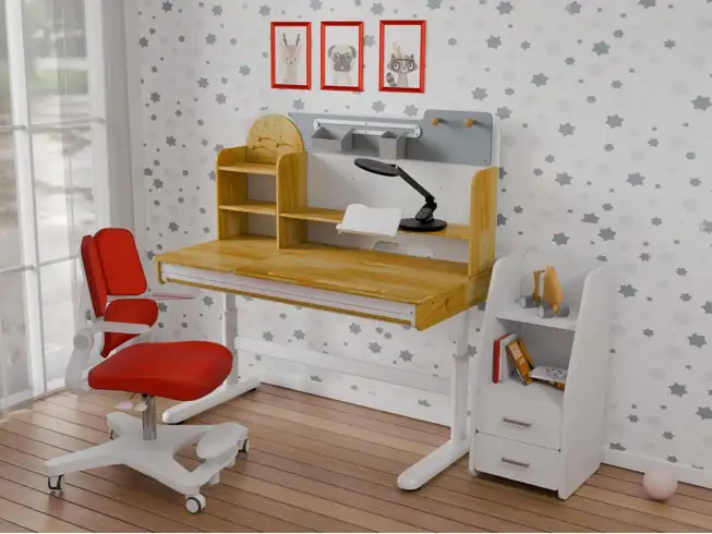 Дитячий стіл Mealux Timberdesk L