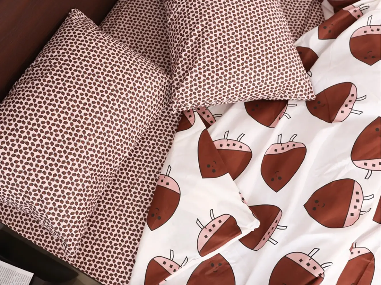 Полуторный набор постельного белья Daisy 150x220 из Бязи Gold