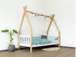 Дитяче ліжко Будиночок Хатинка (бук)