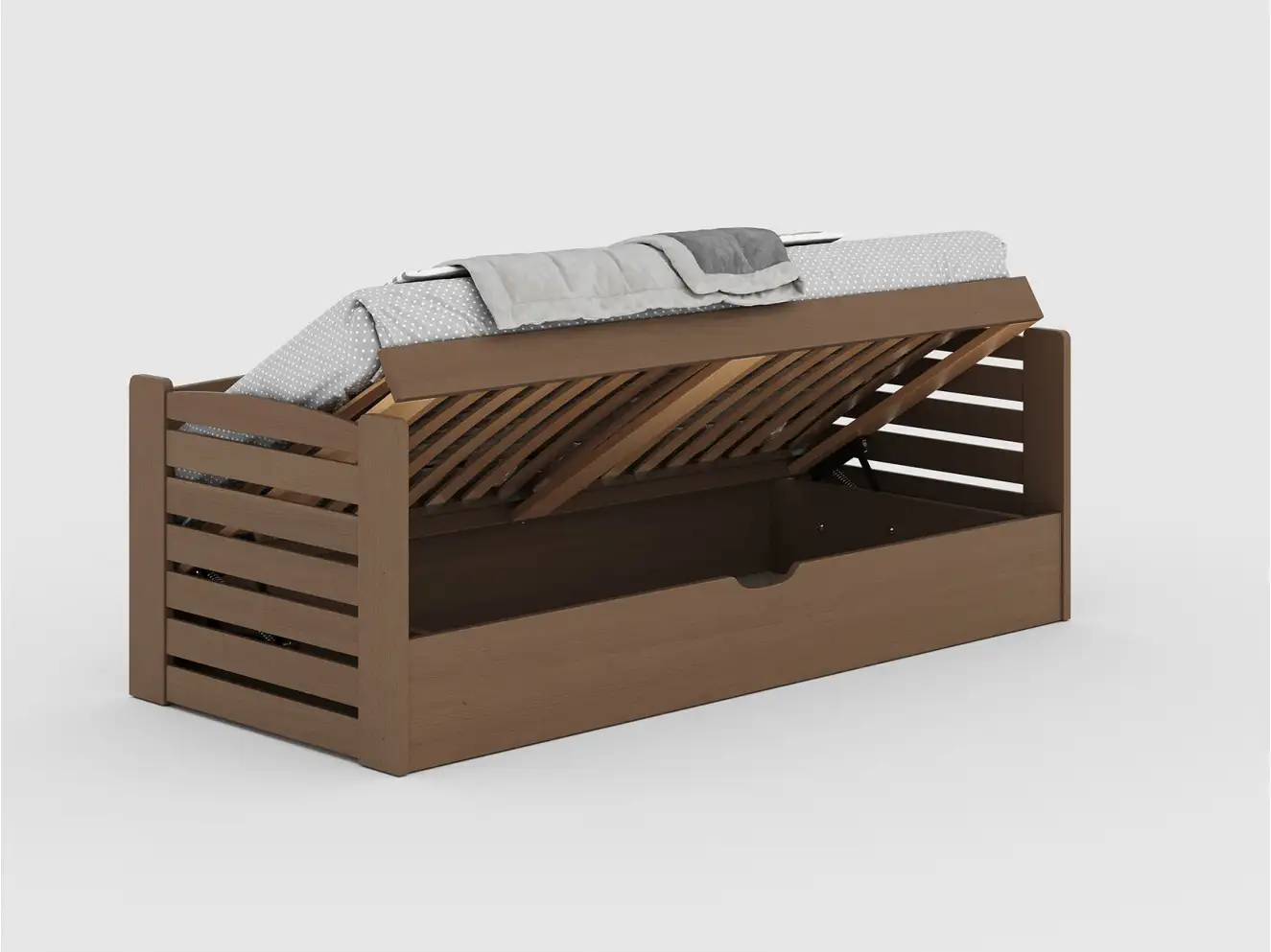 Дитяче ліжко з дерева Карлсон (бук) Дитяче ліжко з дерева Карлсон (бук)