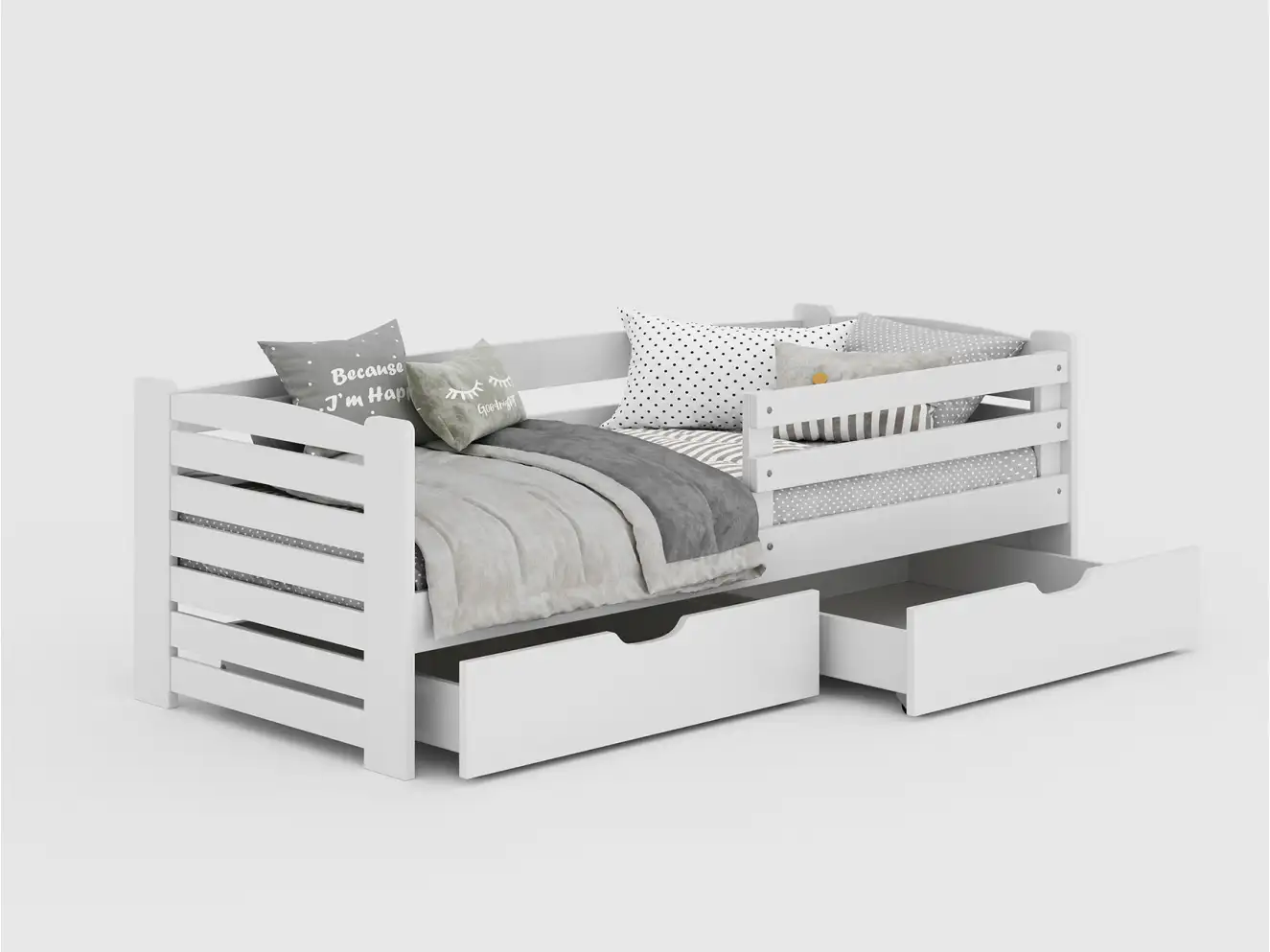 Дитяче ліжко з дерева Карлсон (бук) Дитяче ліжко з дерева Карлсон (бук)