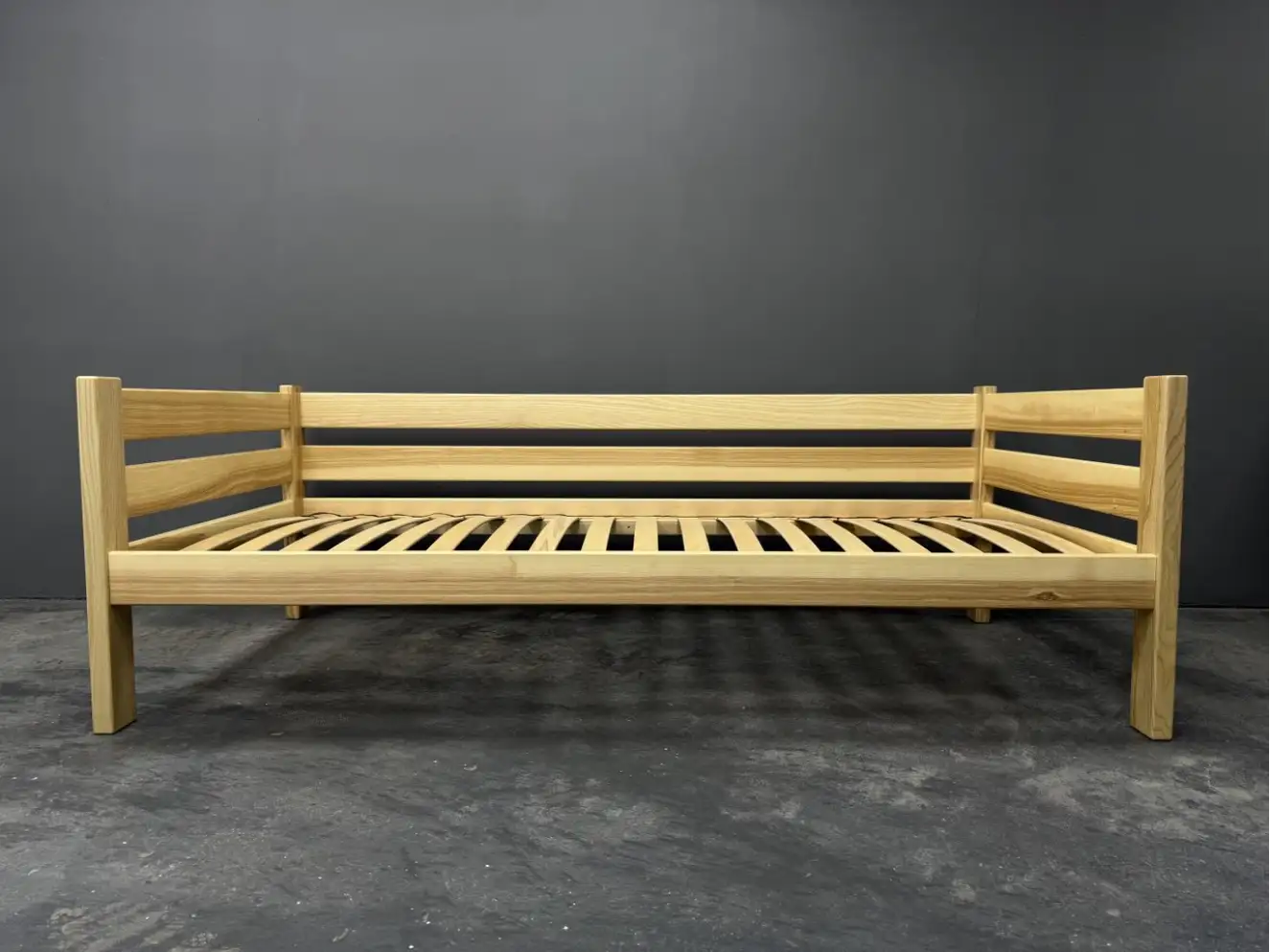 Дитяче ліжко з дерева Мілана (ясен) Натуральний