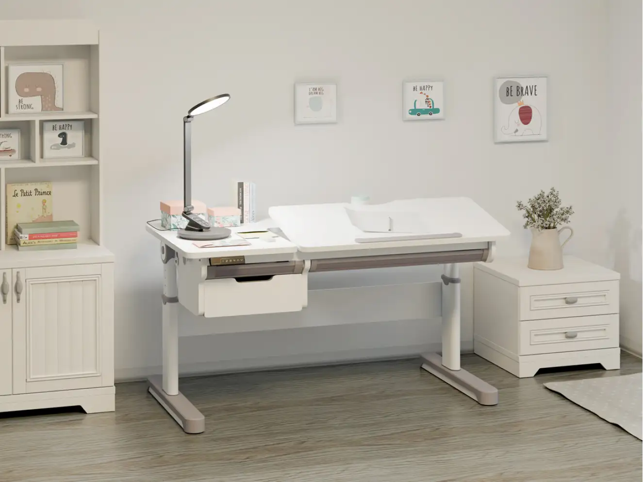 Дитячий стіл Mealux Milton Electro lite (BD-730 WG lite)