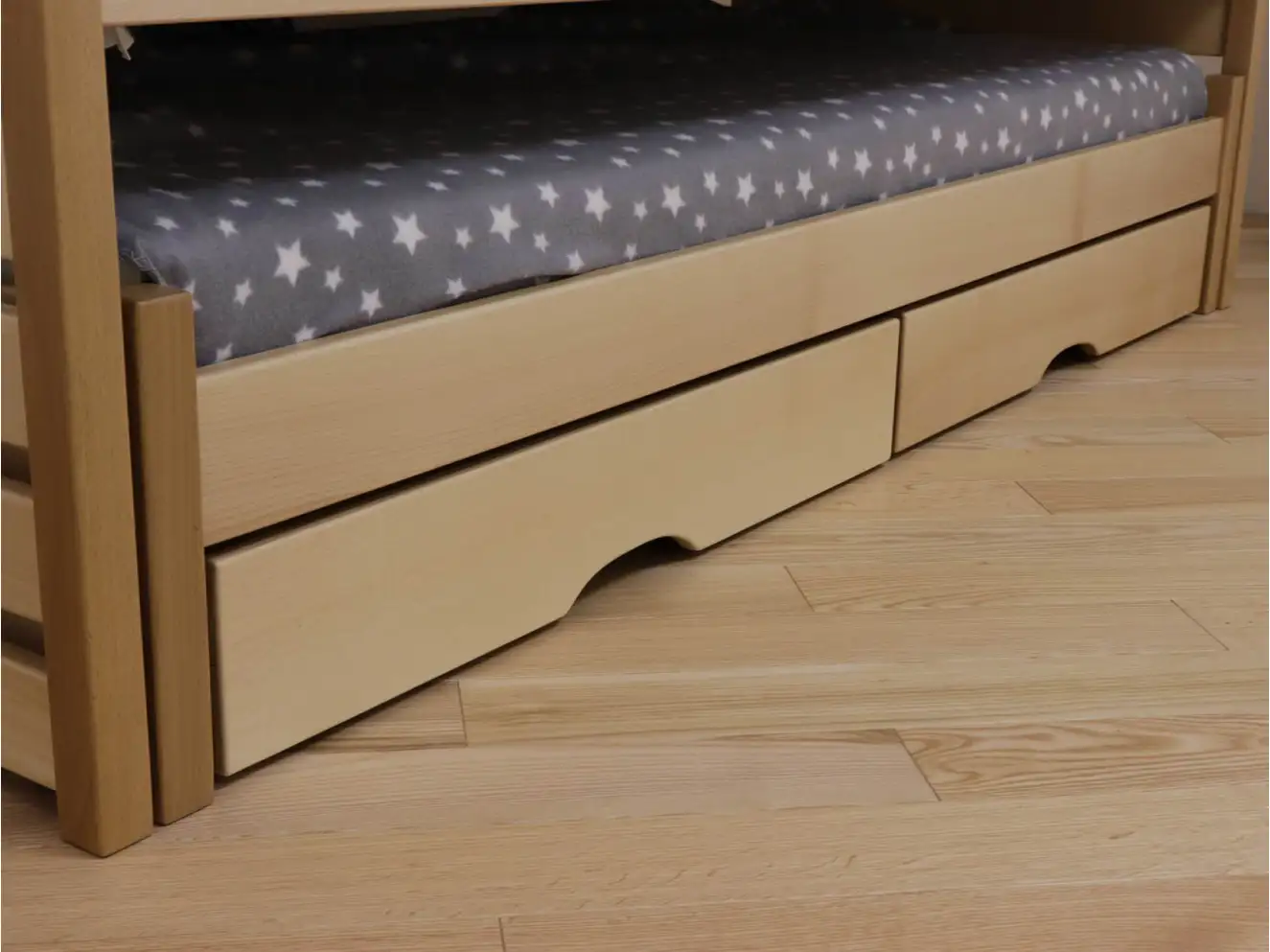 Двухъярусная кровать трансформер Симба (бук) 