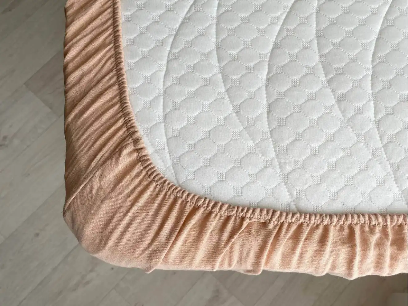 Простынь муслин 120 х 60 (бежевый)