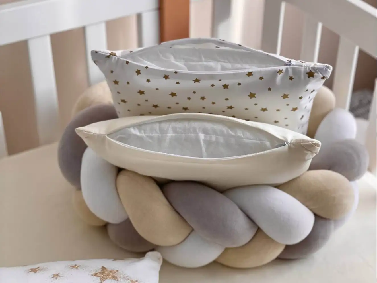 Комплект постельного белья Magic Зайка золото (бежевый)