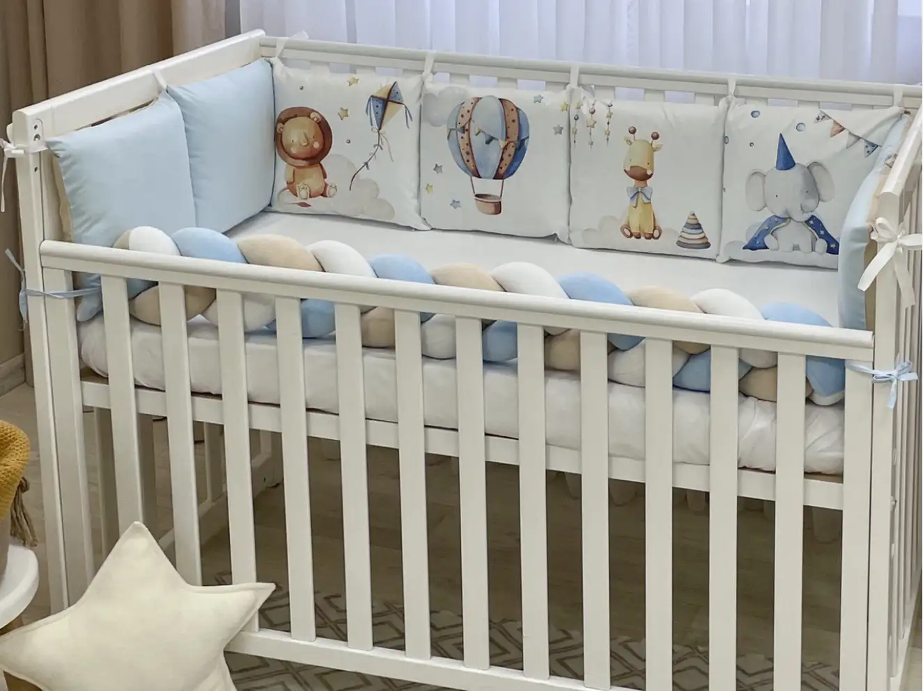 Комплект постельного белья Арт Дизайн Цирк (голубой)