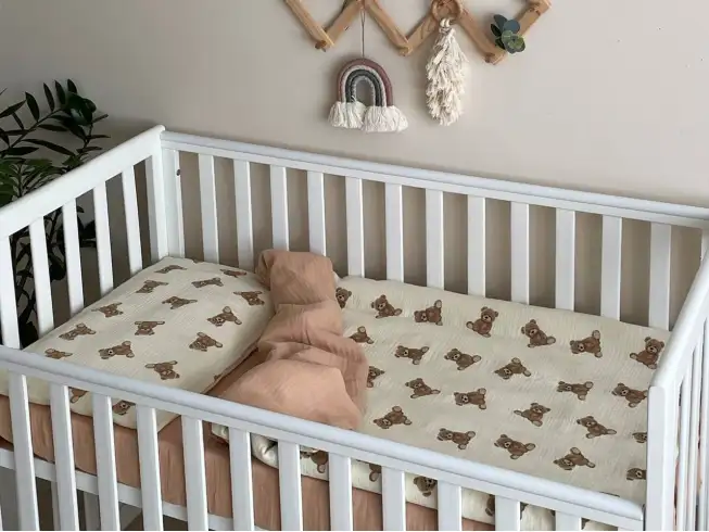 Комплект постельного белья муслин Teddy