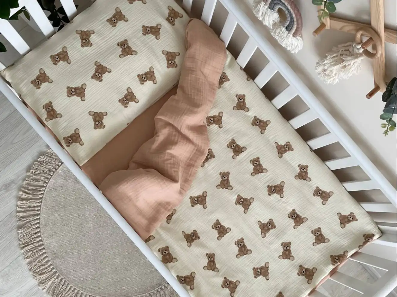 Комплект постільної білизни муслін Teddy