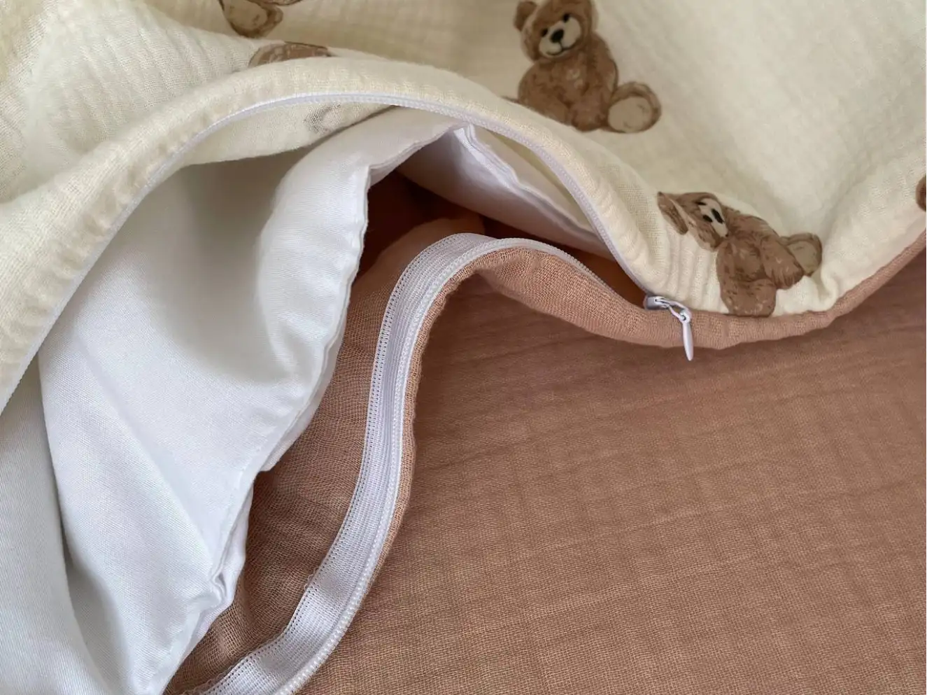 Комплект постільної білизни муслін Teddy