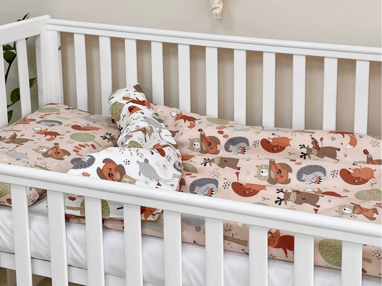 Комплект постільної білизни Baby Mix Звірята музиканти