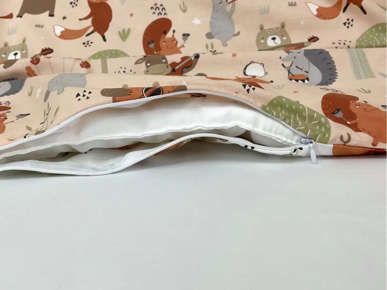 Комплект постільної білизни Baby Mix Звірята музиканти Комплект постільної білизни Baby Mix Звірята музиканти