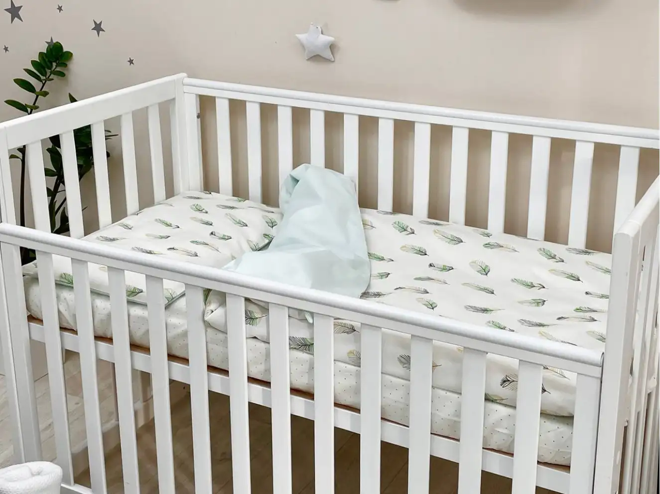 Комплект постільної білизни Baby Mix Перо м`ята