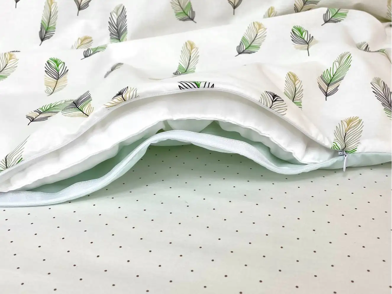 Комплект постільної білизни Baby Mix Перо м`ята
