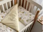 Комплект постільної білизни Baby Mix Ведмедик boy жовтий