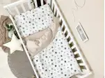 Комплект постільної білизни Baby Dream Stars бежевий