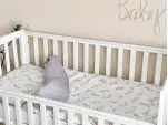 Комплект постільної білизни Baby Dream Гілочки котики пудра
